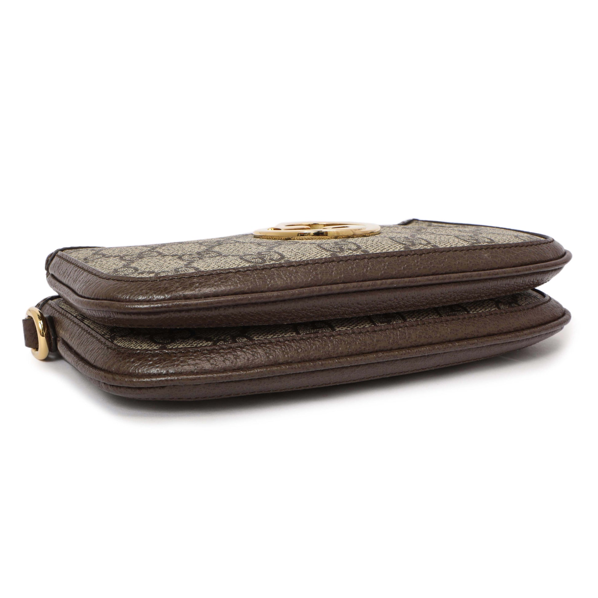 Exclusive Gucci Web Mini Blondie Crossbody Bag — Back View