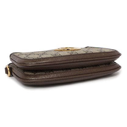 Exclusive Gucci Web Mini Blondie Crossbody Bag — Back View