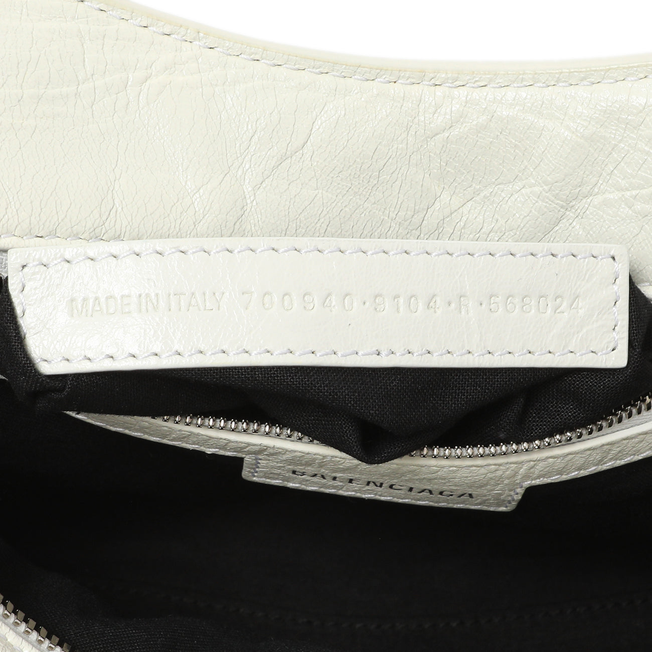 Exclusive Balenciaga White Agneau Arena Neo Cagole Handbag XS — Alternate View 10