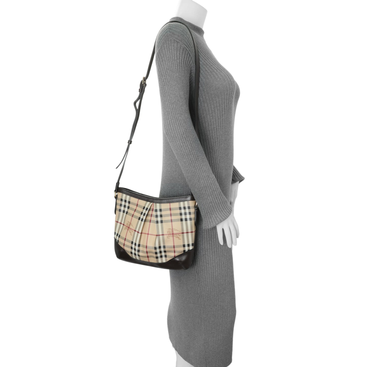 Exclusive Burberry Hartham Haymarket Check Crossbody — Alternate View 11