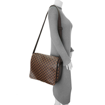 Exclusive Lous Vuitton Damier Ebene Bastille Messenger — Alternate View 16