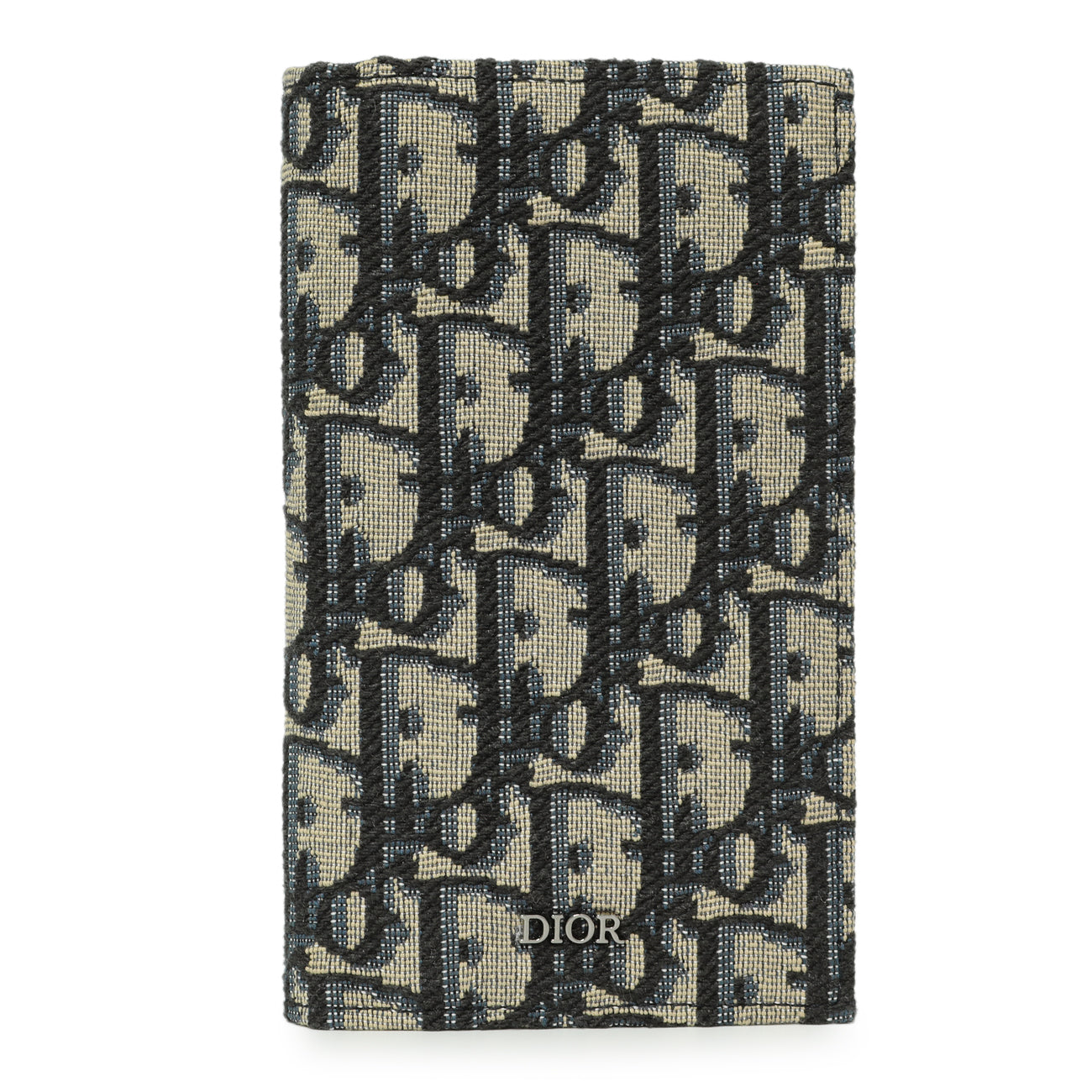 Exclusive Christian Dior Oblique Long Bifold Card Holder — Front View