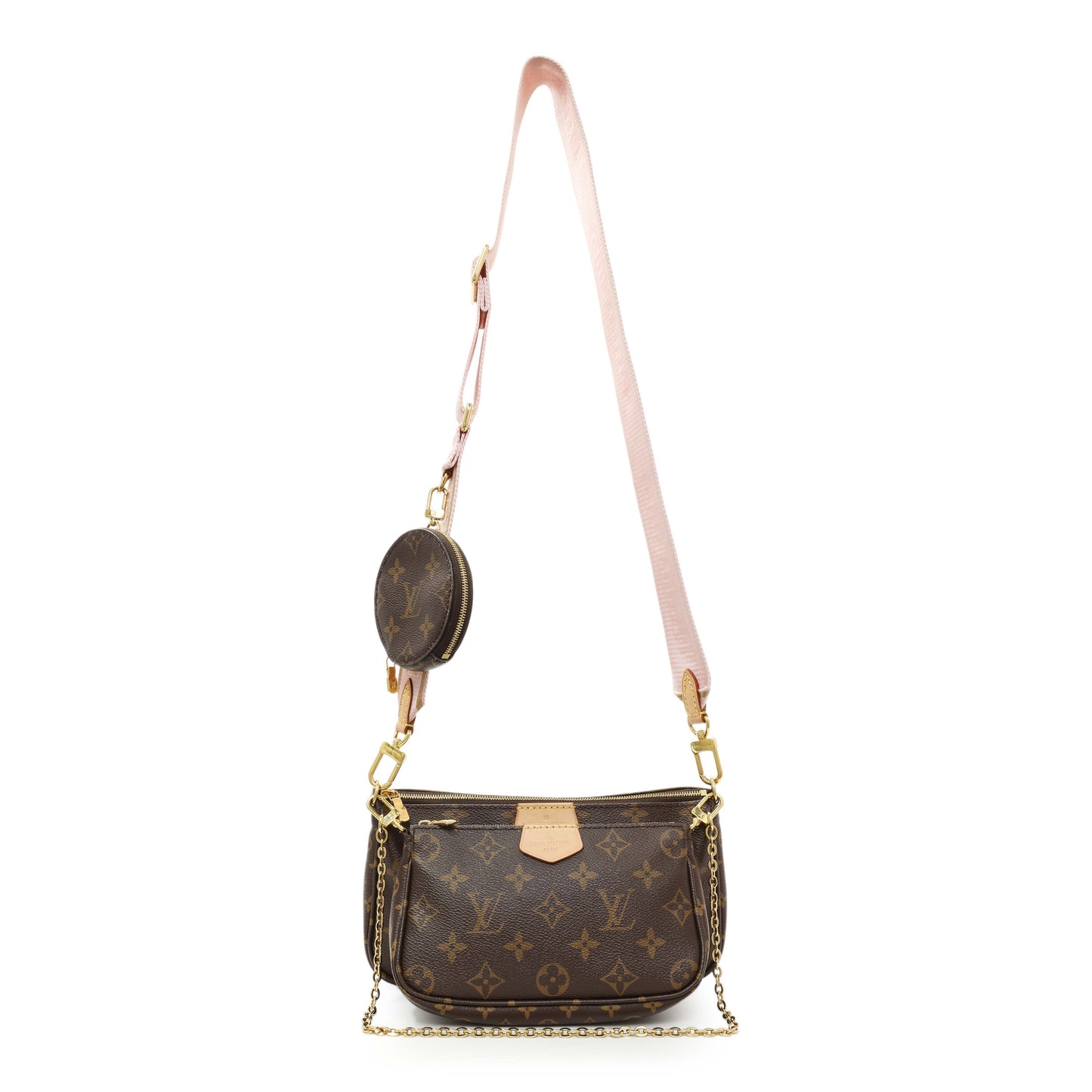 Exclusive Louis Vuitton Monogram Multi Pochette Accessories — Front View