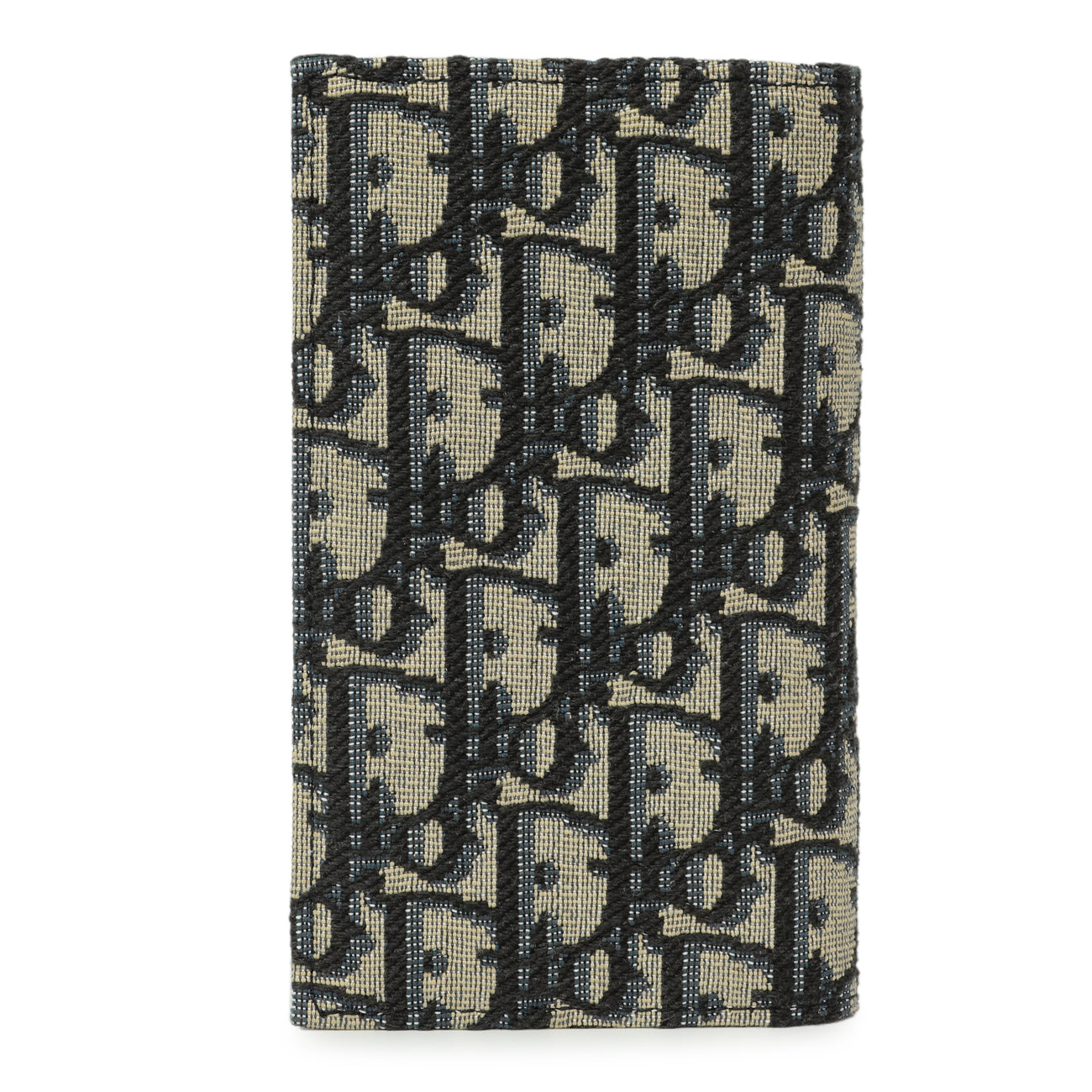 Exclusive Christian Dior Oblique Long Bifold Card Holder — Side View
