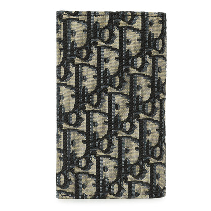 Exclusive Christian Dior Oblique Long Bifold Card Holder — Side View