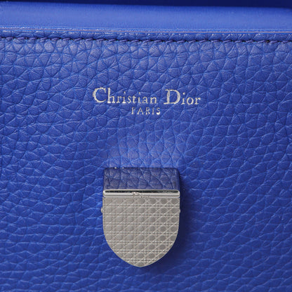 Exclusive Christian Dior Blue Bullcalf Medium Diorever Flap — Alternate View 9