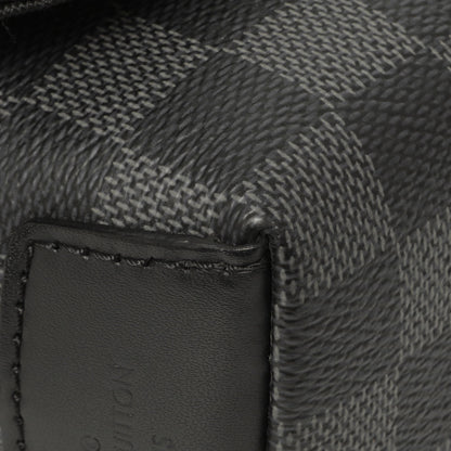 Exclusive Louis Vuitton Damier Graphite District PM — Lifestyle View