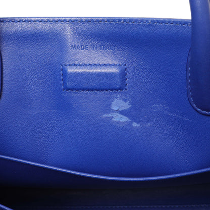 Exclusive Christian Dior Blue Bullcalf Medium Diorever Flap — Alternate View 10