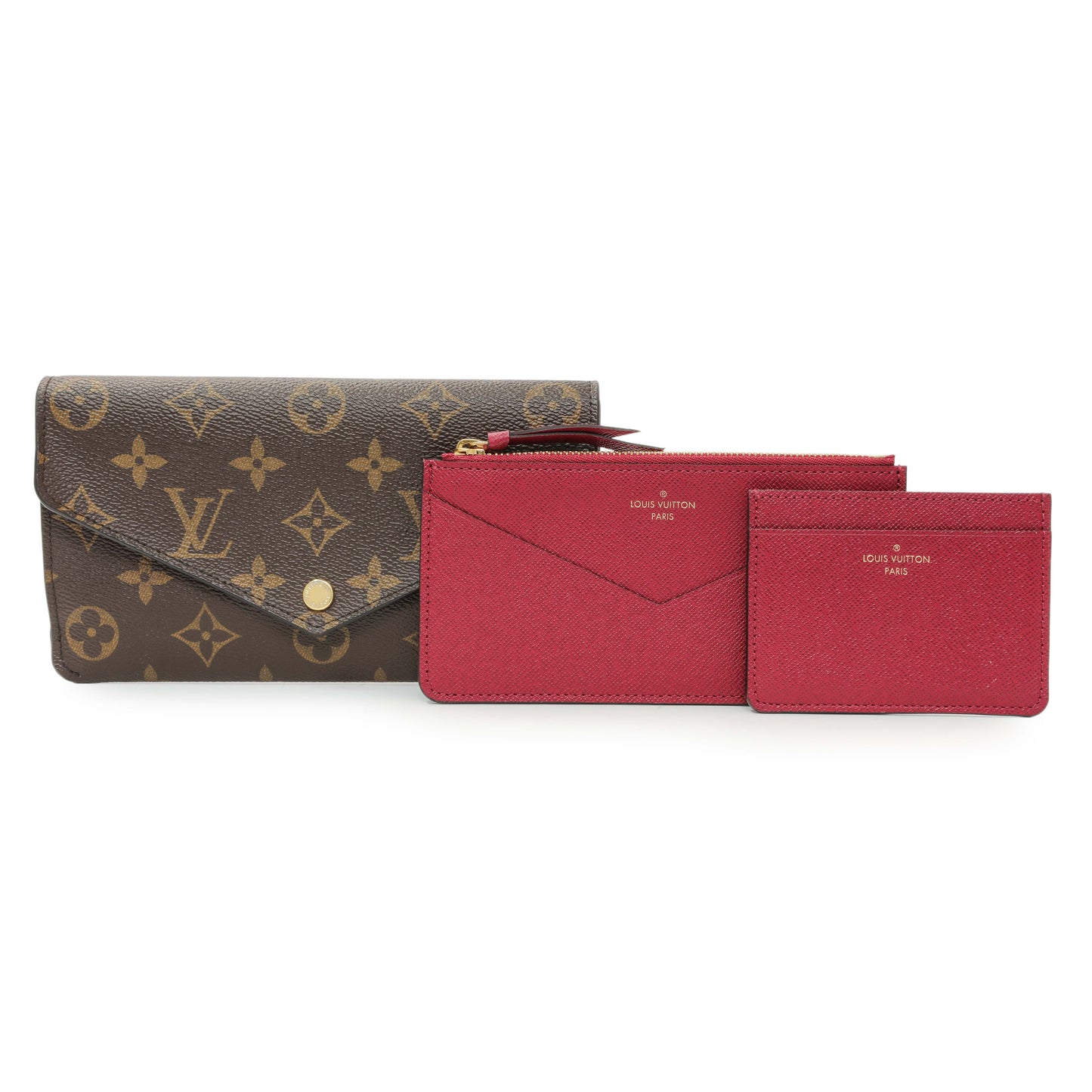 Exclusive Louis Vuitton Monogram Jeanne Wallet — Front View
