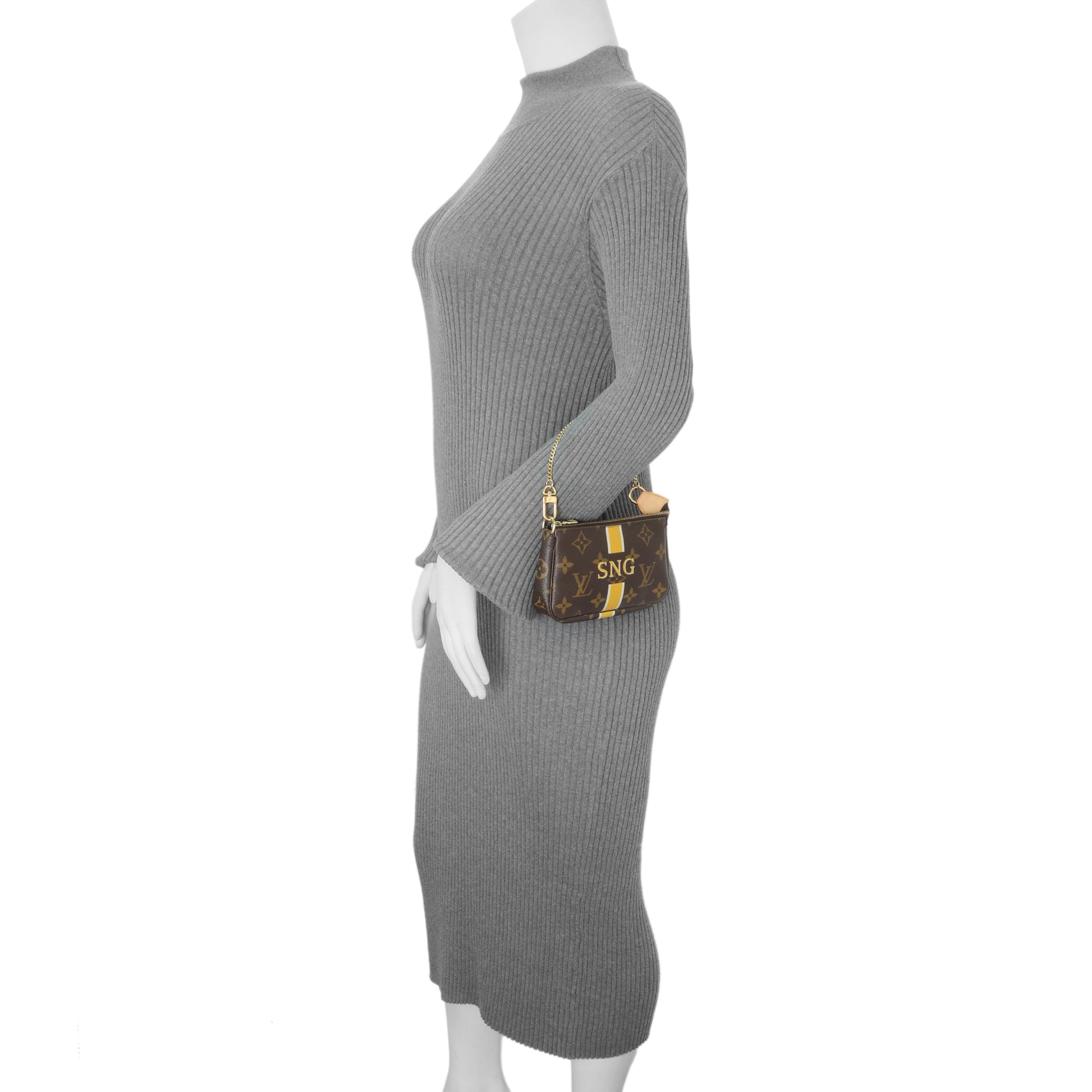 Exclusive Louis Vuitton Monogram Mini Pochette Accessories — Alternate View 8