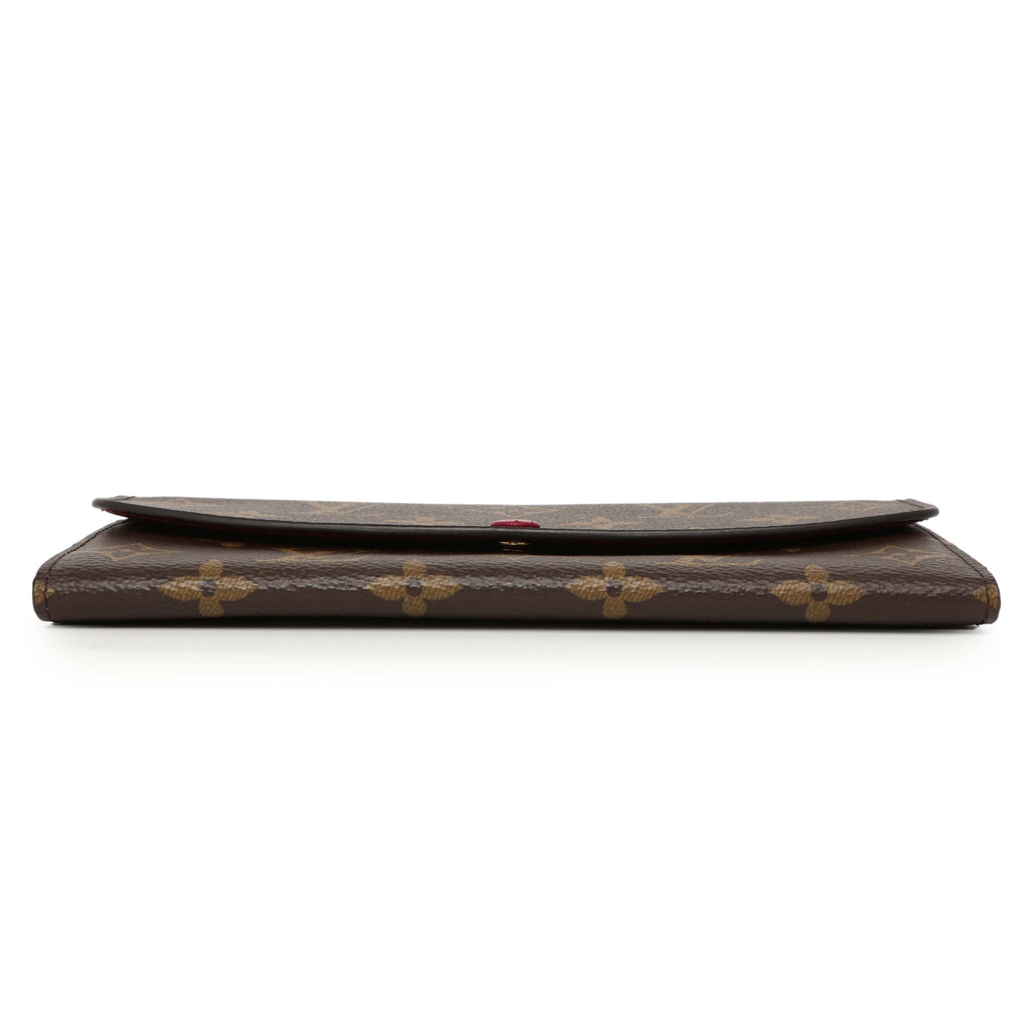 Exclusive Louis Vuitton Monogram Fuchsia Emilie Wallet — Back View