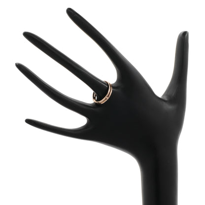 Exclusive Hermes 18K Rose Gold Ariane Wedding Band — Back View