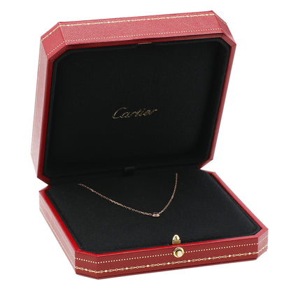 Exclusive Cartier 18K Rose Gold Pink Sapphire d'Amour Pendant — Lifestyle View