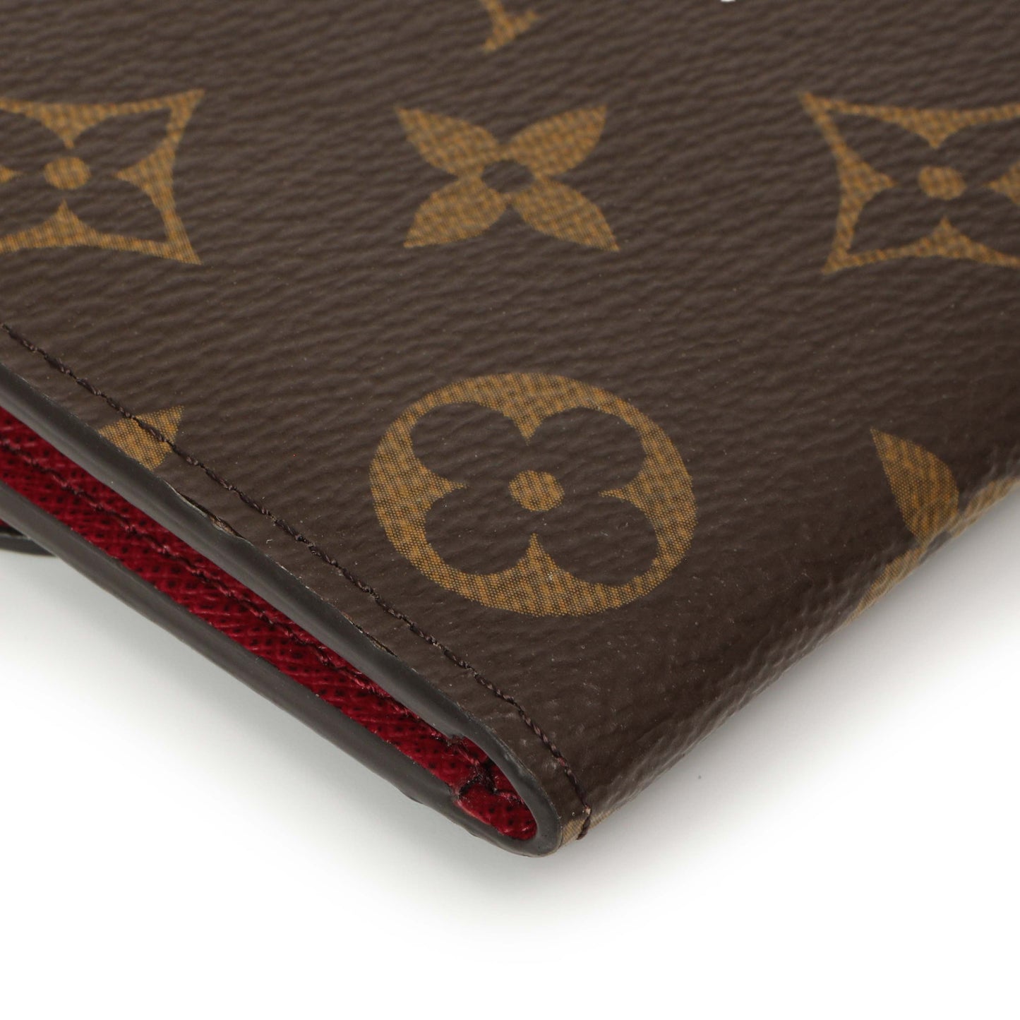 Exclusive Louis Vuitton Monogram Fuchsia Emilie Wallet — Lifestyle View