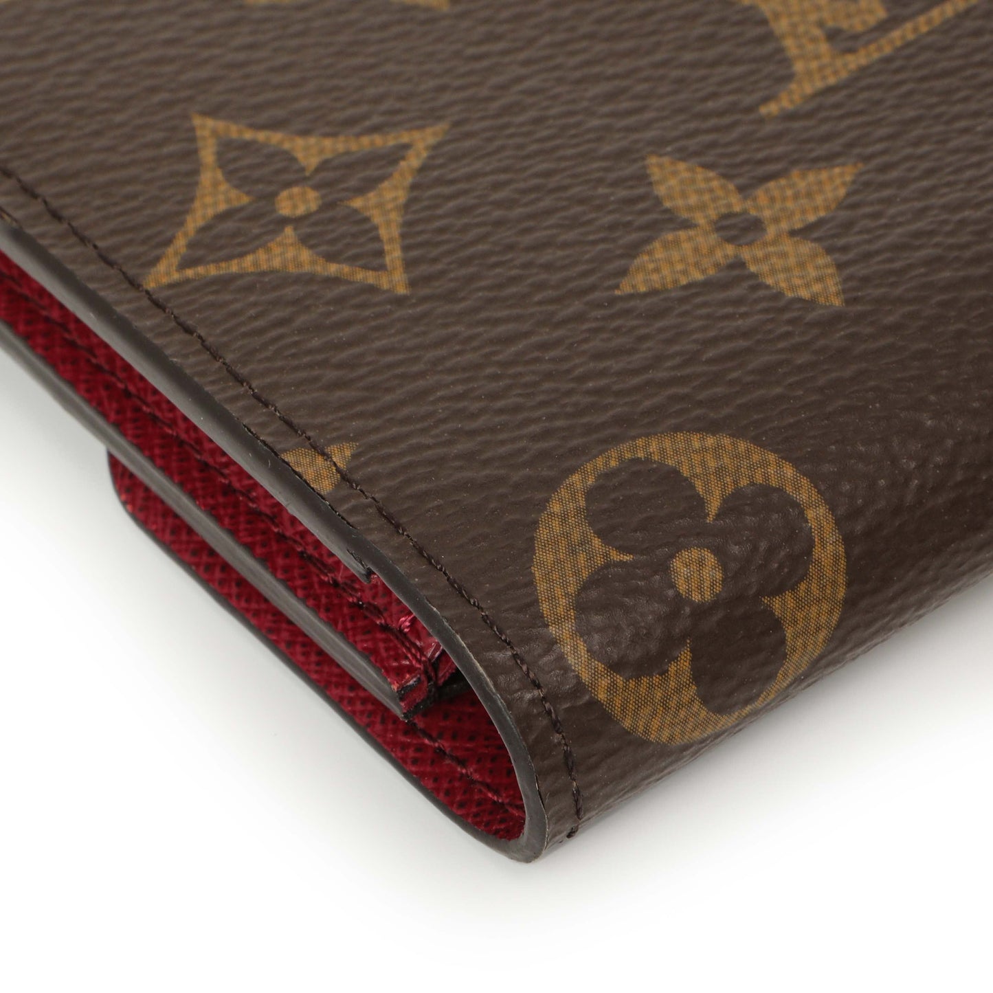Exclusive Louis Vuitton Monogram Fuchsia Emilie Wallet — Alternate View 10