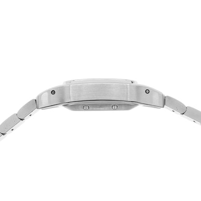 Exclusive Cartier Stainless Steel Automatic Santos Galbee 2423 — Back View