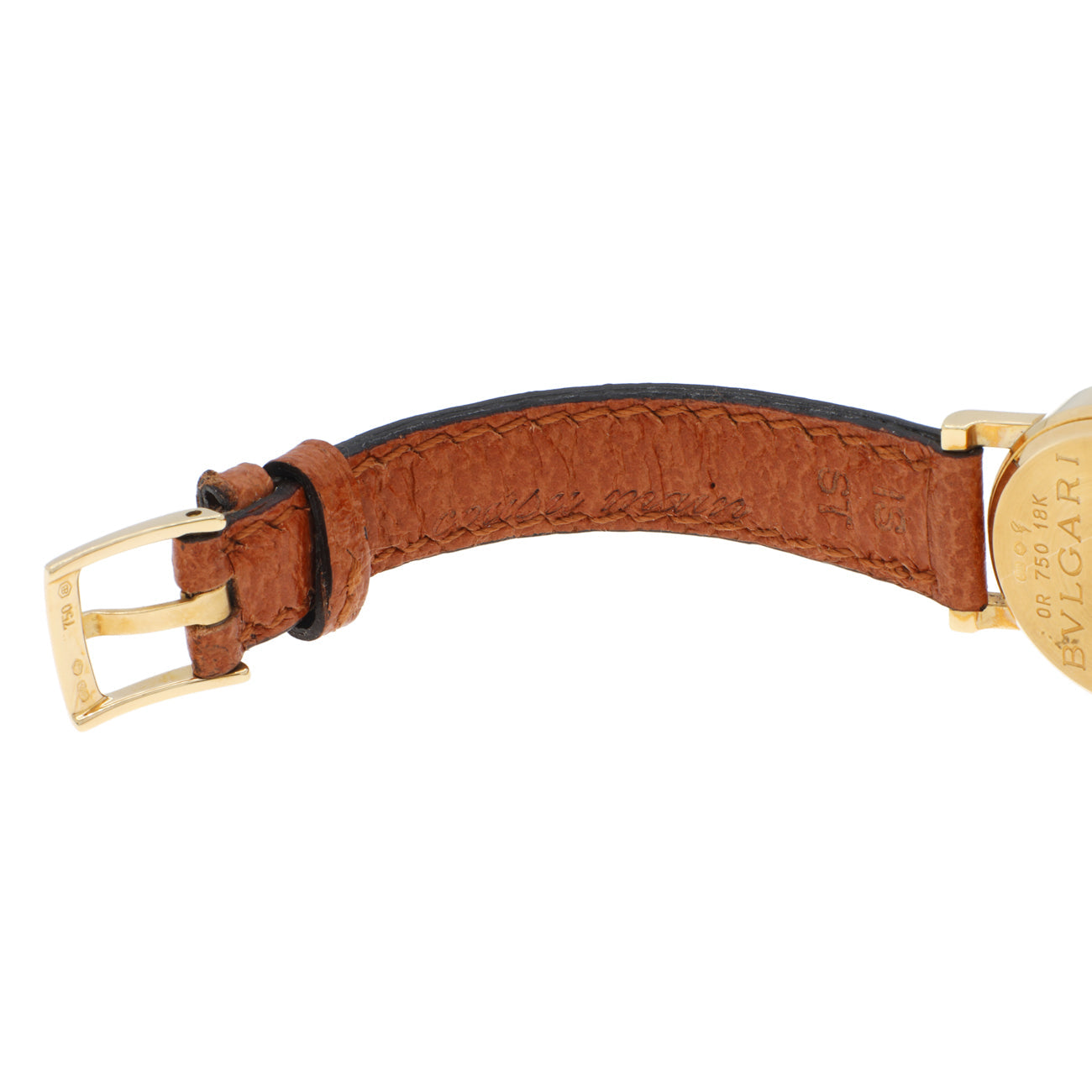 Exclusive Bulgari 18K Yellow Gold 23mm Quartz Watch BB 23 GL — Detail View