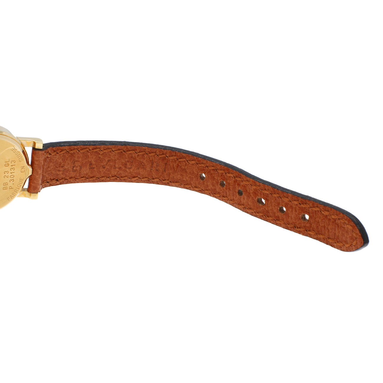 Exclusive Bulgari 18K Yellow Gold 23mm Quartz Watch BB 23 GL — Lifestyle View