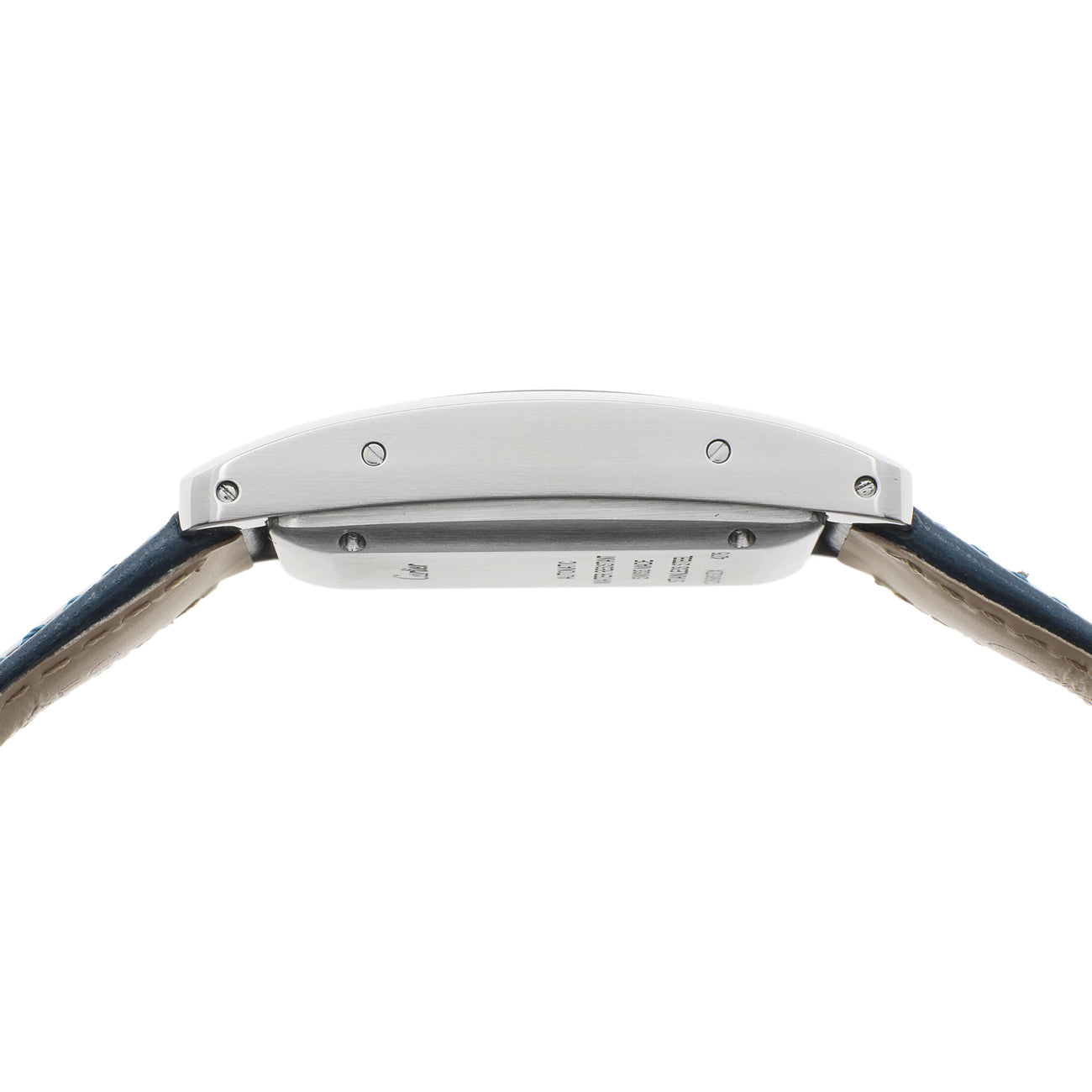Exclusive Cartier Stainless Steel Tank Americaine Medium WSTA0017 — Back View
