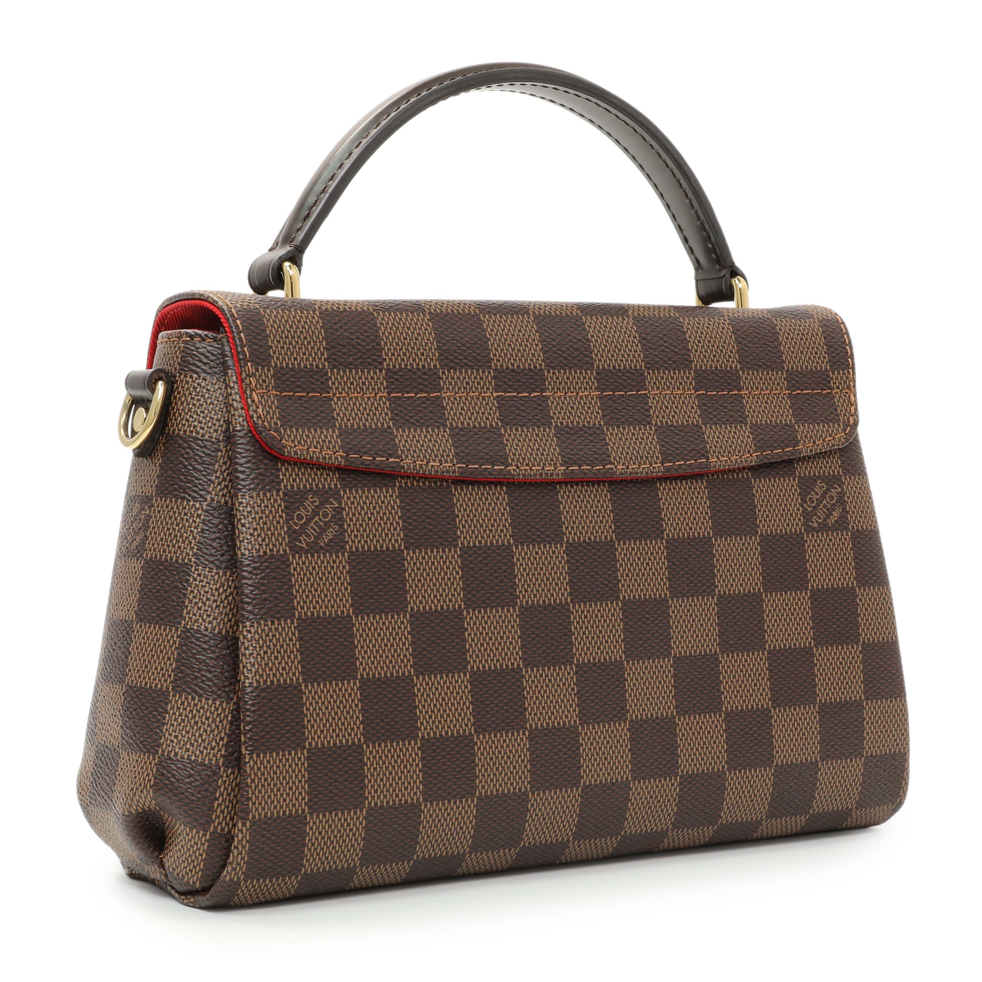 Exclusive Louis Vuitton Damier Ebene Croisette — Side View