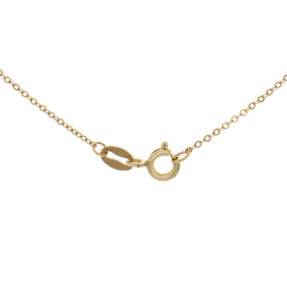 Exclusive 18K Yellow Gold Layered Animal Necklace — Side View