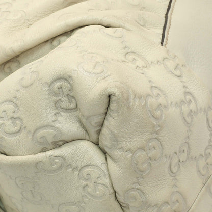 Exclusive Gucci Guccissima Cream Hysteria Handbag — Top View