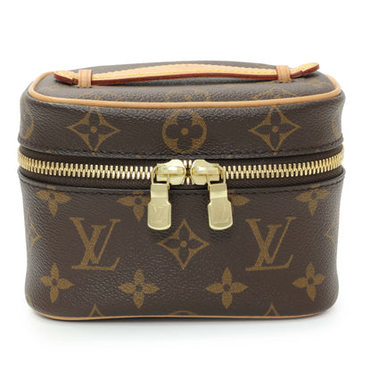 Exclusive Louis Vuitton Monogram Nano Nice — Front View
