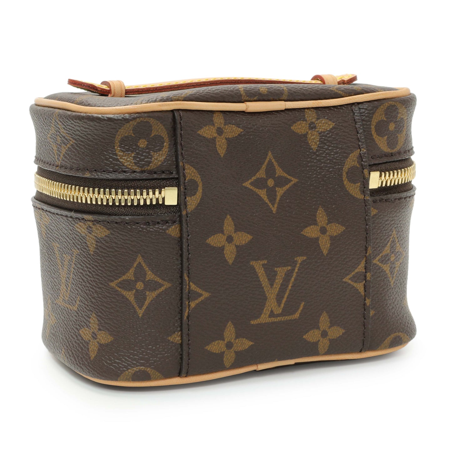 Exclusive Louis Vuitton Monogram Nano Nice — Side View