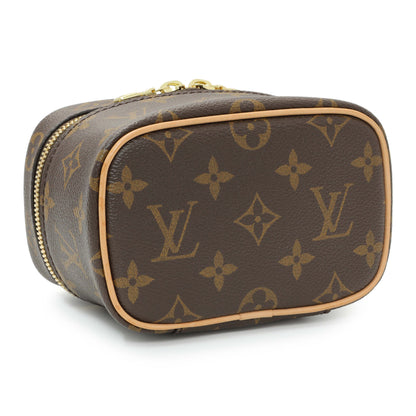 Exclusive Louis Vuitton Monogram Nano Nice — Back View