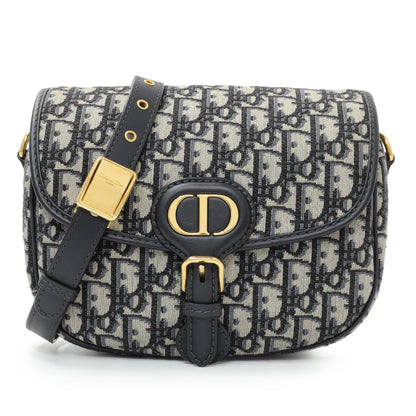 Exclusive Christian Dior Oblique Medium Bobby Flap — Front View