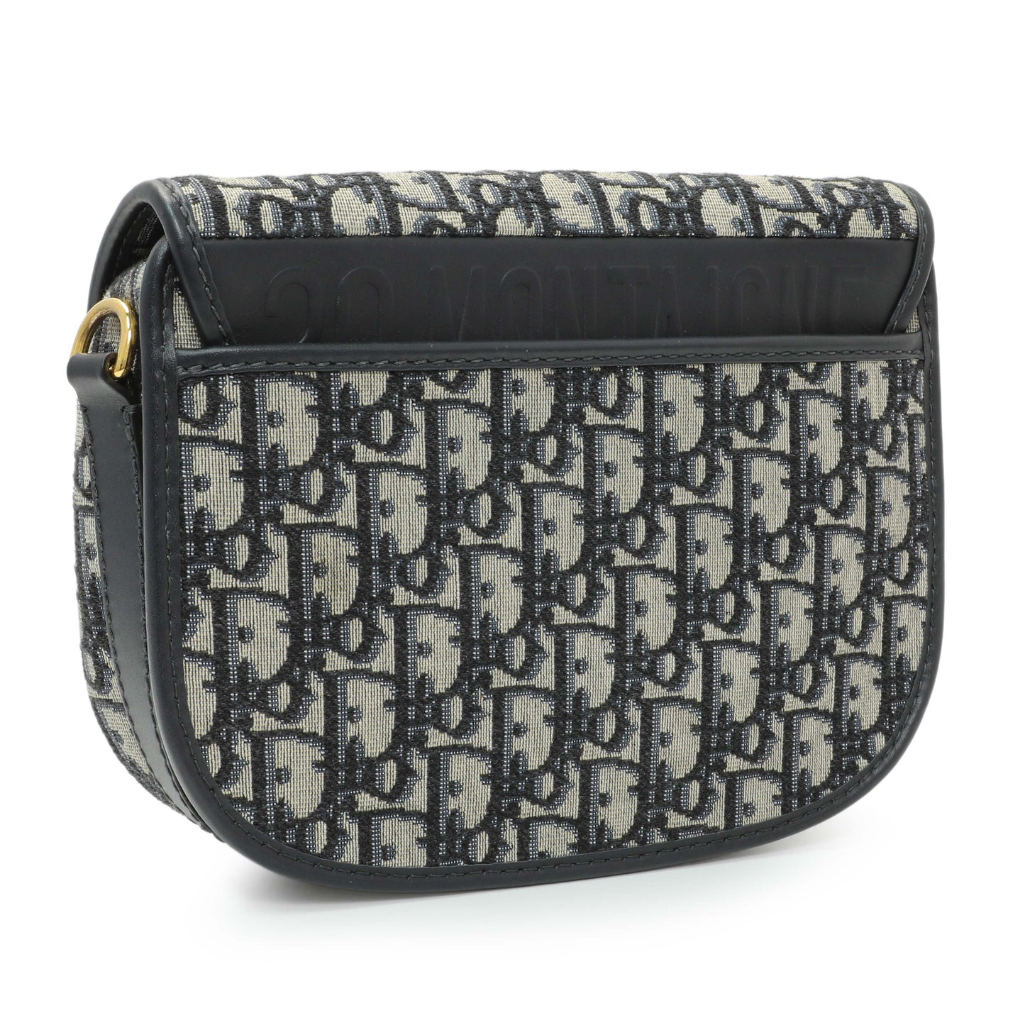 Exclusive Christian Dior Oblique Medium Bobby Flap — Side View