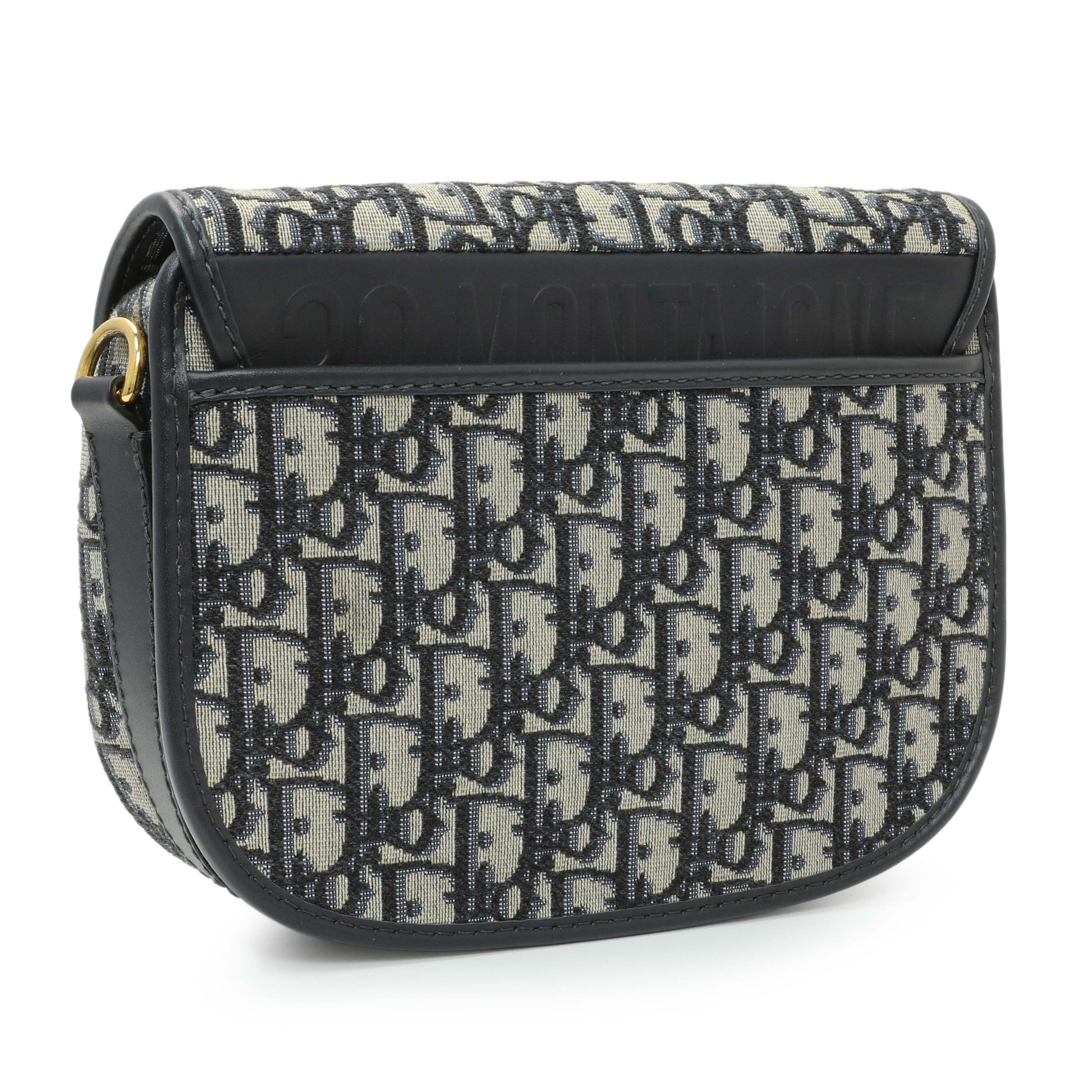 Exclusive Christian Dior Oblique Medium Bobby Flap — Side View