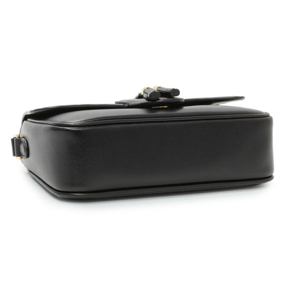 Exclusive Celine Black Calfskin Medium Tassel Bag — Back View