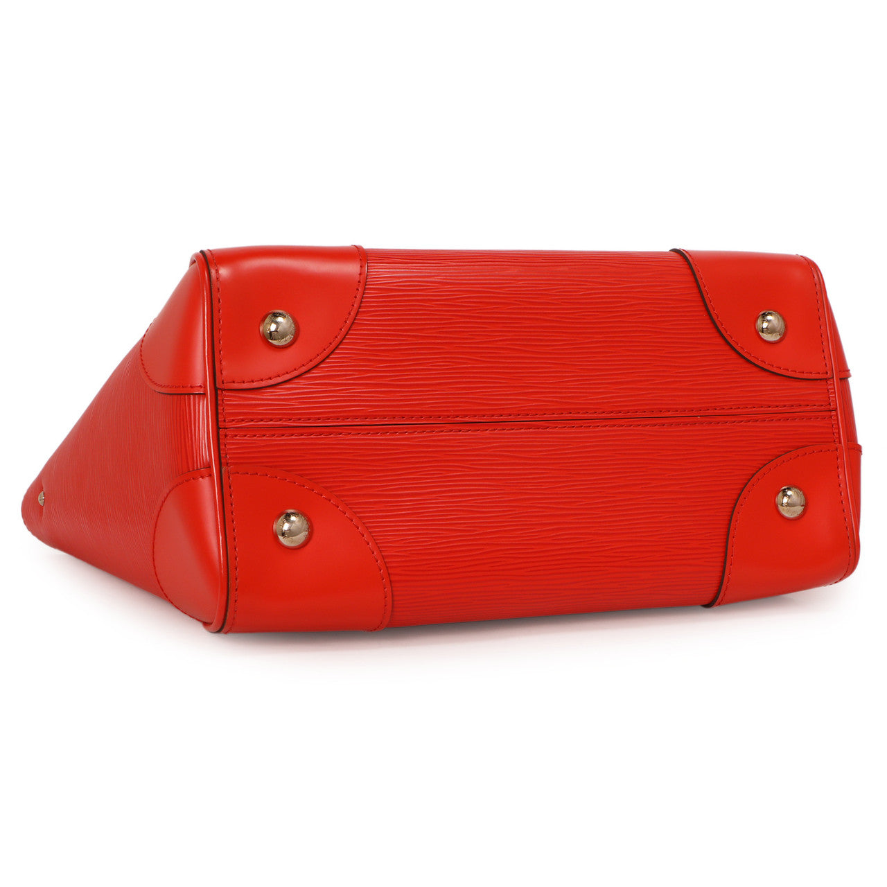 Exclusive Louis Vuitton Coquelicot Epi Phenix MM — Back View