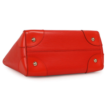 Exclusive Louis Vuitton Coquelicot Epi Phenix MM — Back View