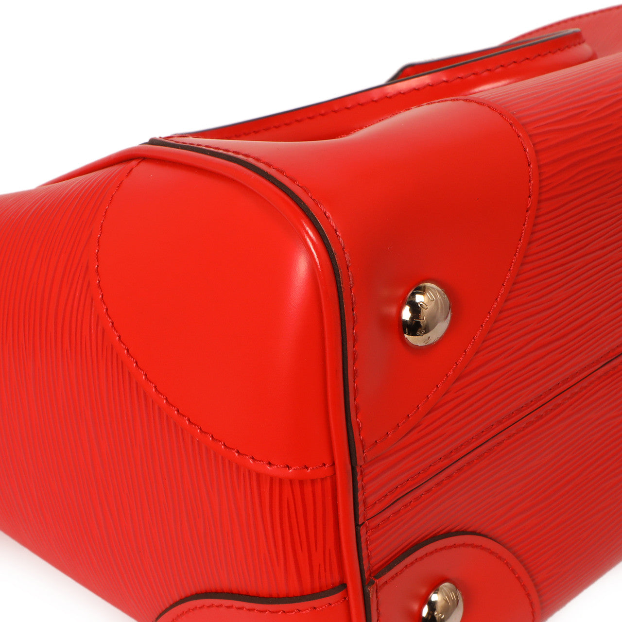 Exclusive Louis Vuitton Coquelicot Epi Phenix MM — Top View