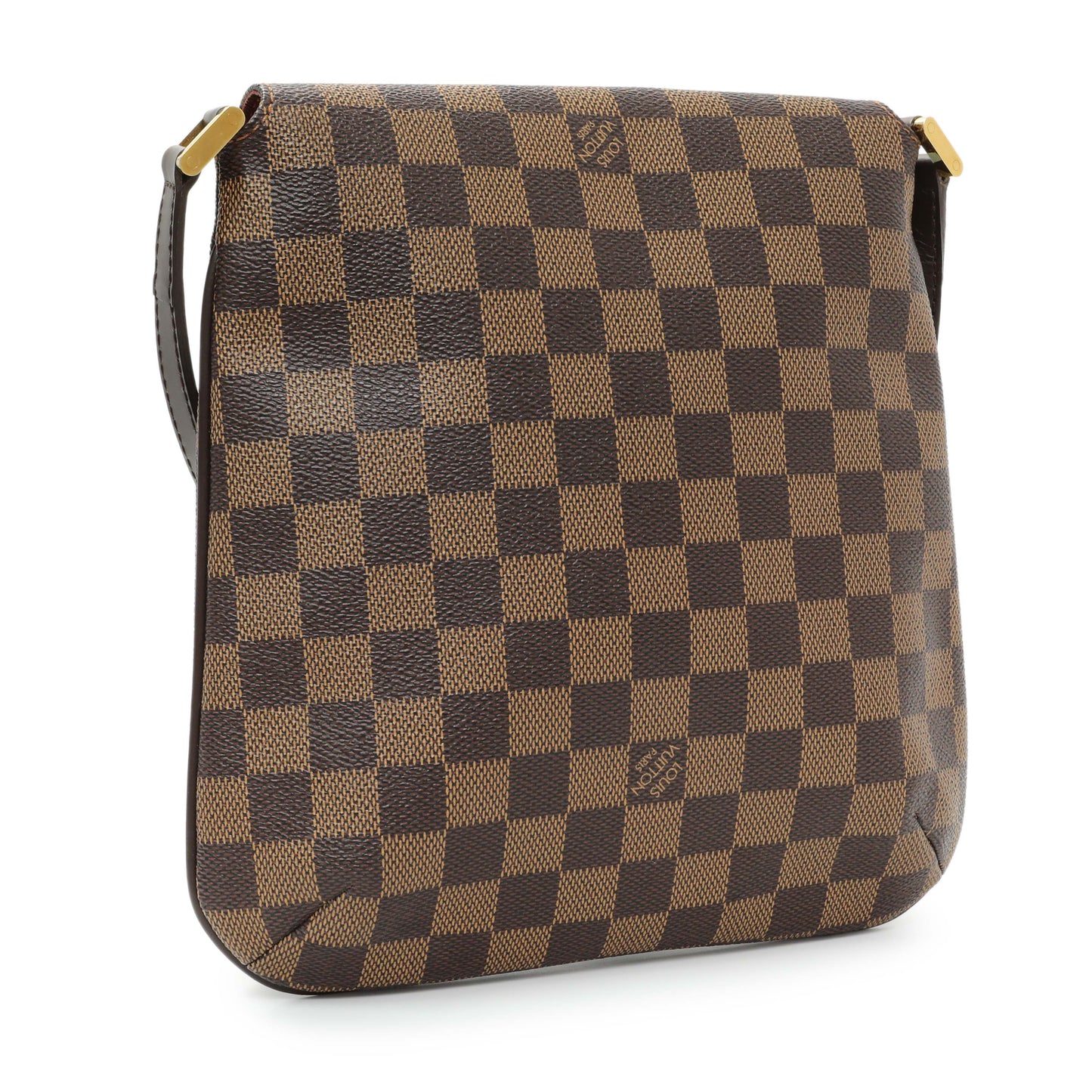 Exclusive Louis Vuitton Damier Ebene Musette Salsa — Side View