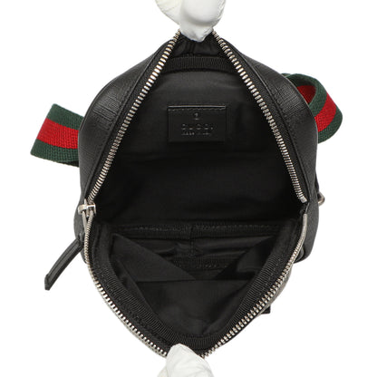 Exclusive Gucci GG Supreme Monogram Web Belt Bag — Detail View