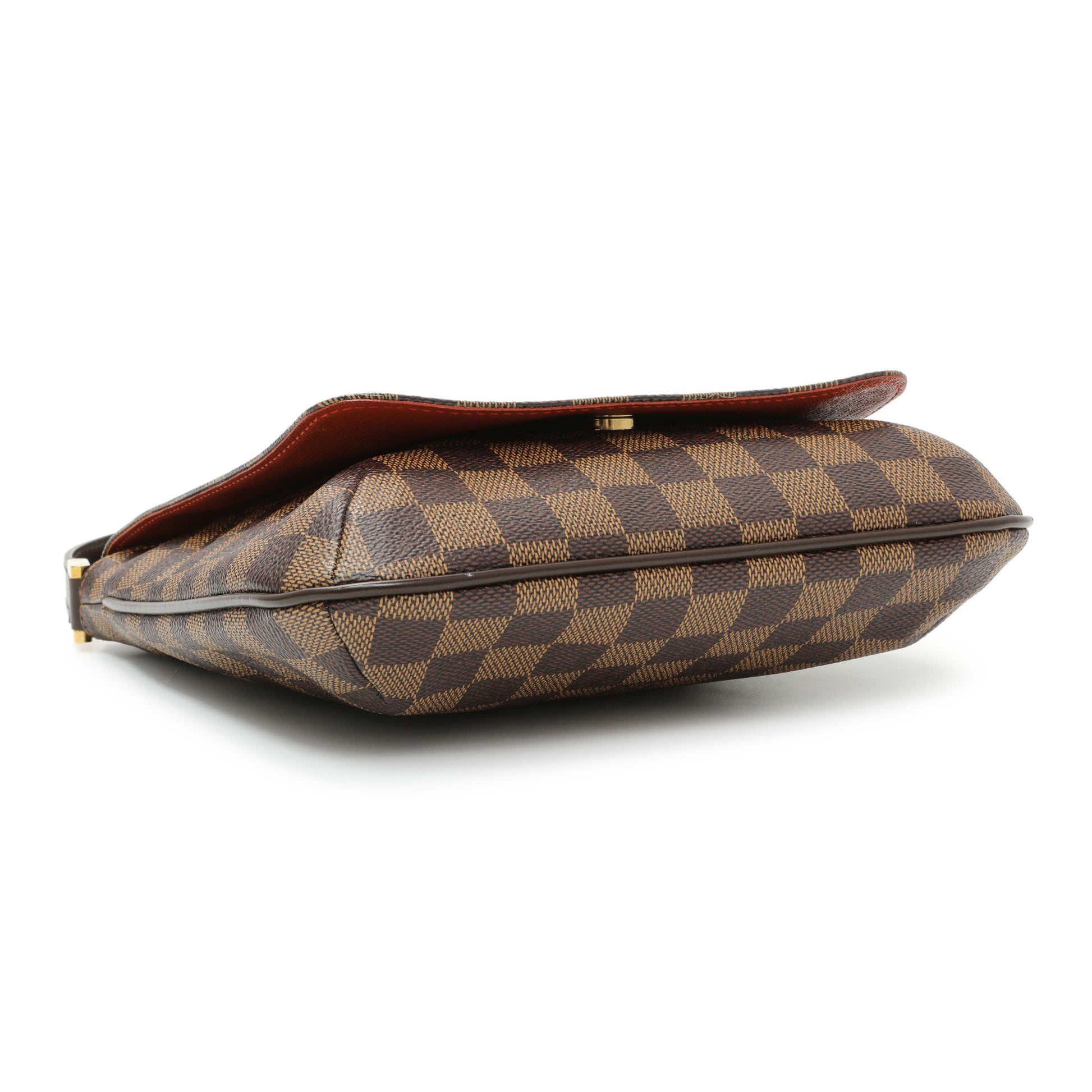 Exclusive Louis Vuitton Damier Ebene Musette Salsa — Back View