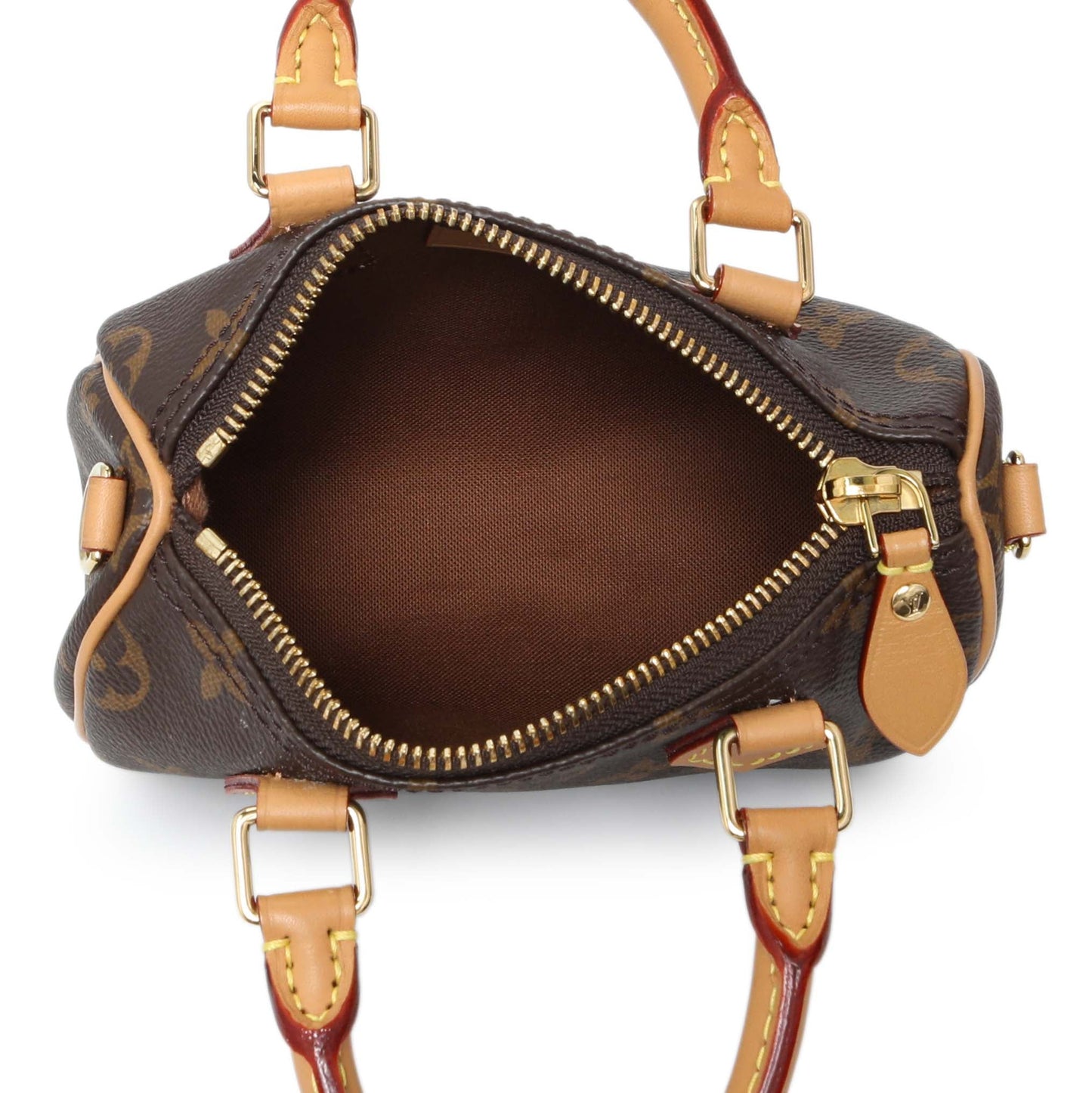 Exclusive Louis Vuitton Monogram Nano Speedy — Top View