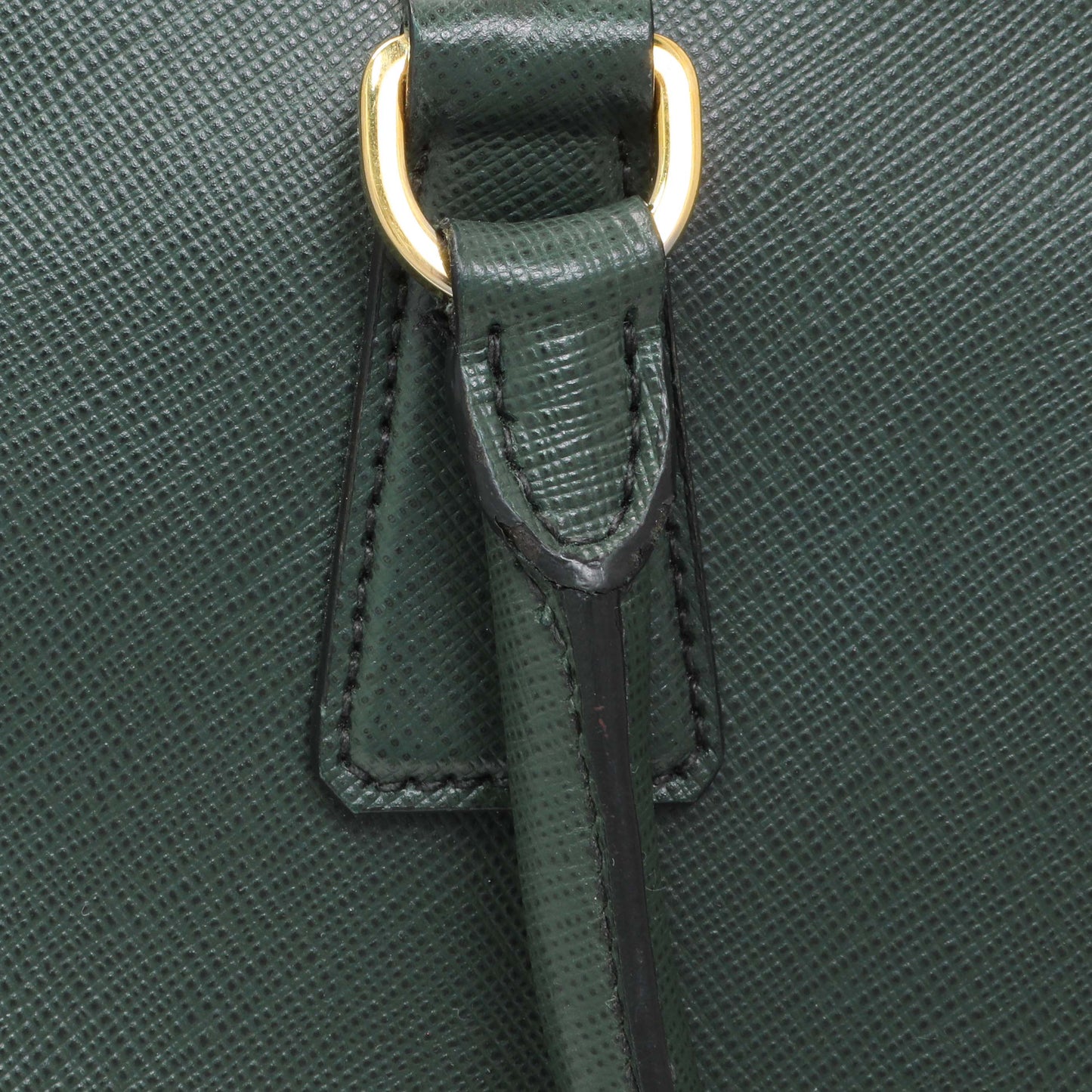 Exclusive Prada Green Saffiano Medium Promenade Tote — Alternate View 10
