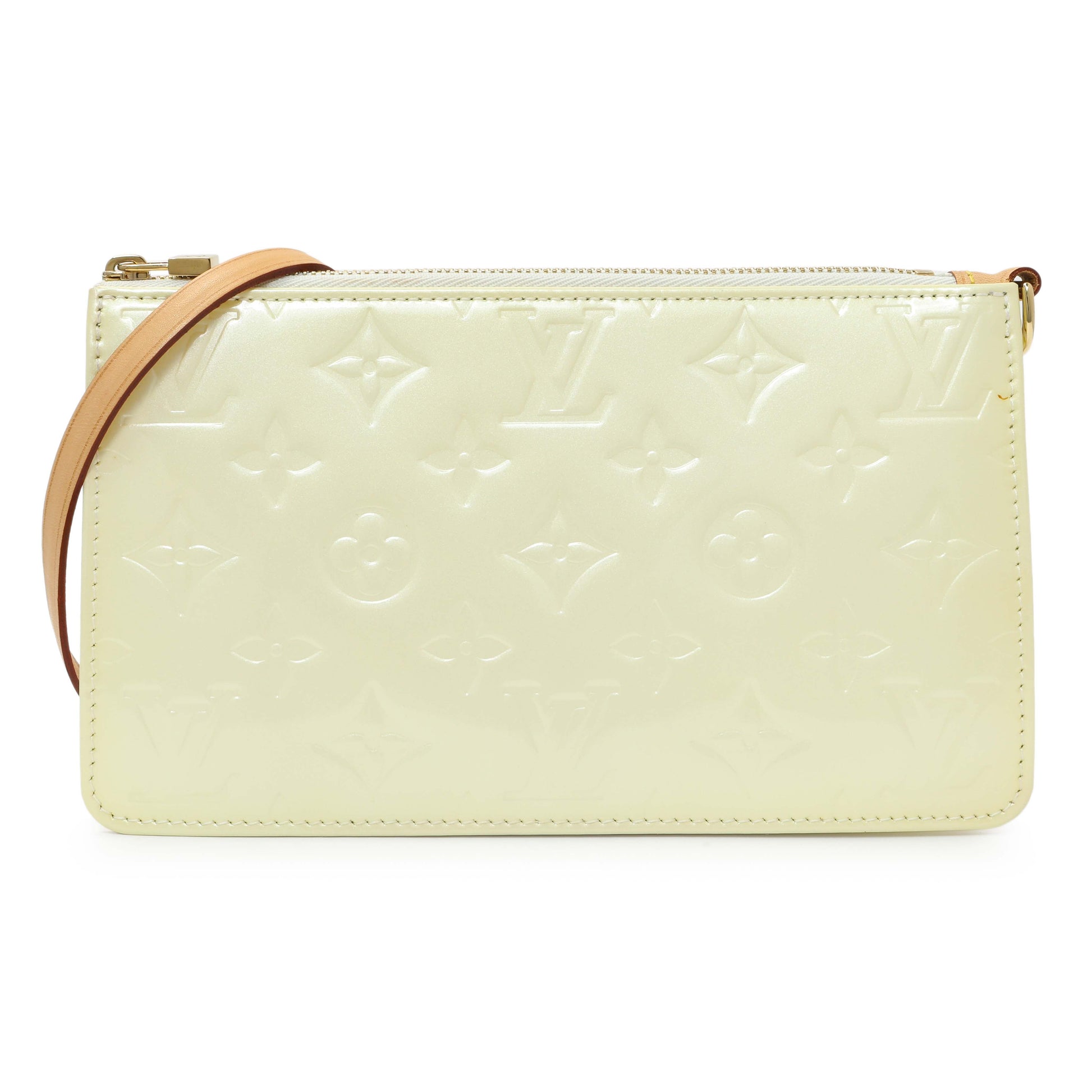 Exclusive Louis Vuitton Perle Vernis Lexington Pochette — Front View