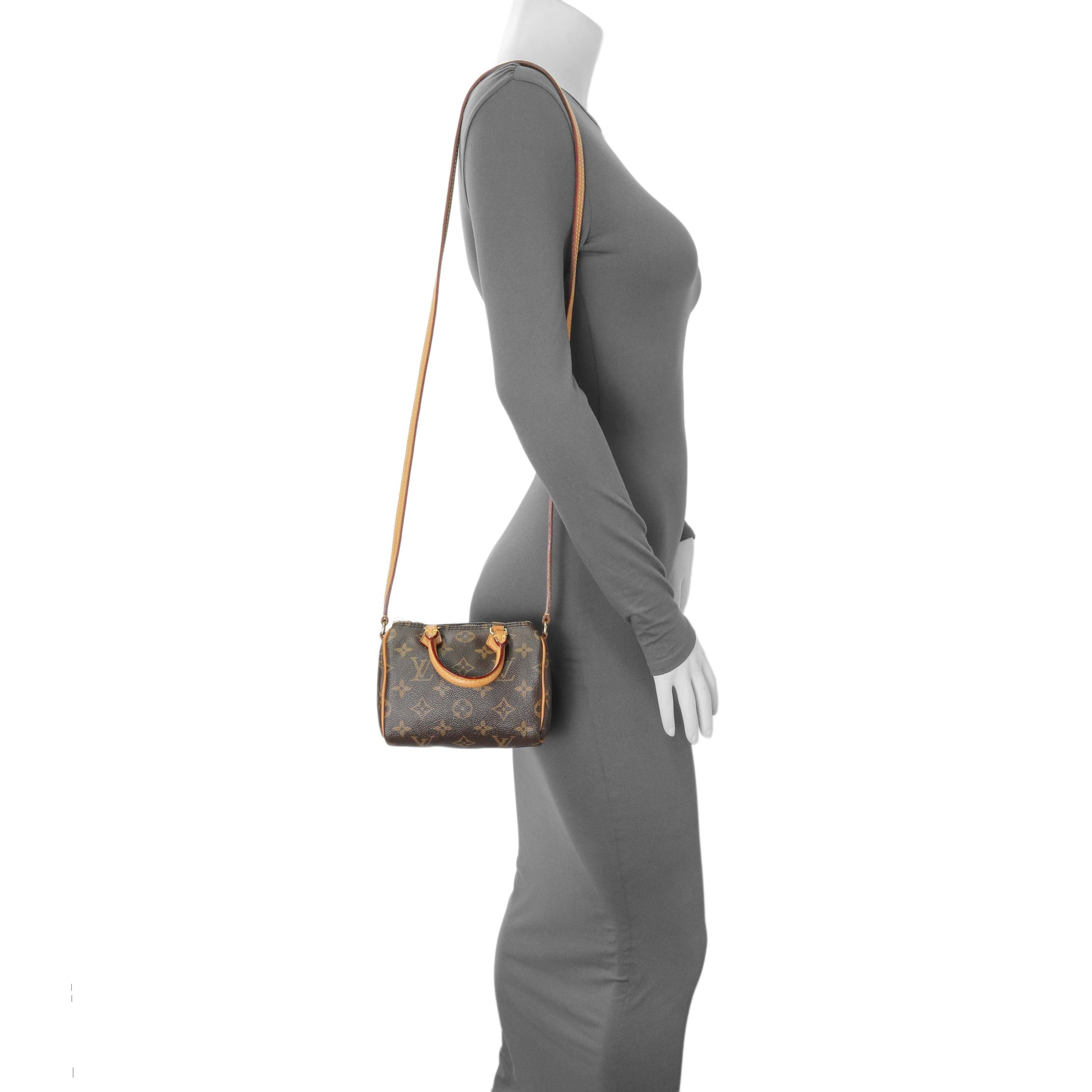 Exclusive Louis Vuitton Monogram Nano Speedy — Alternate View 11