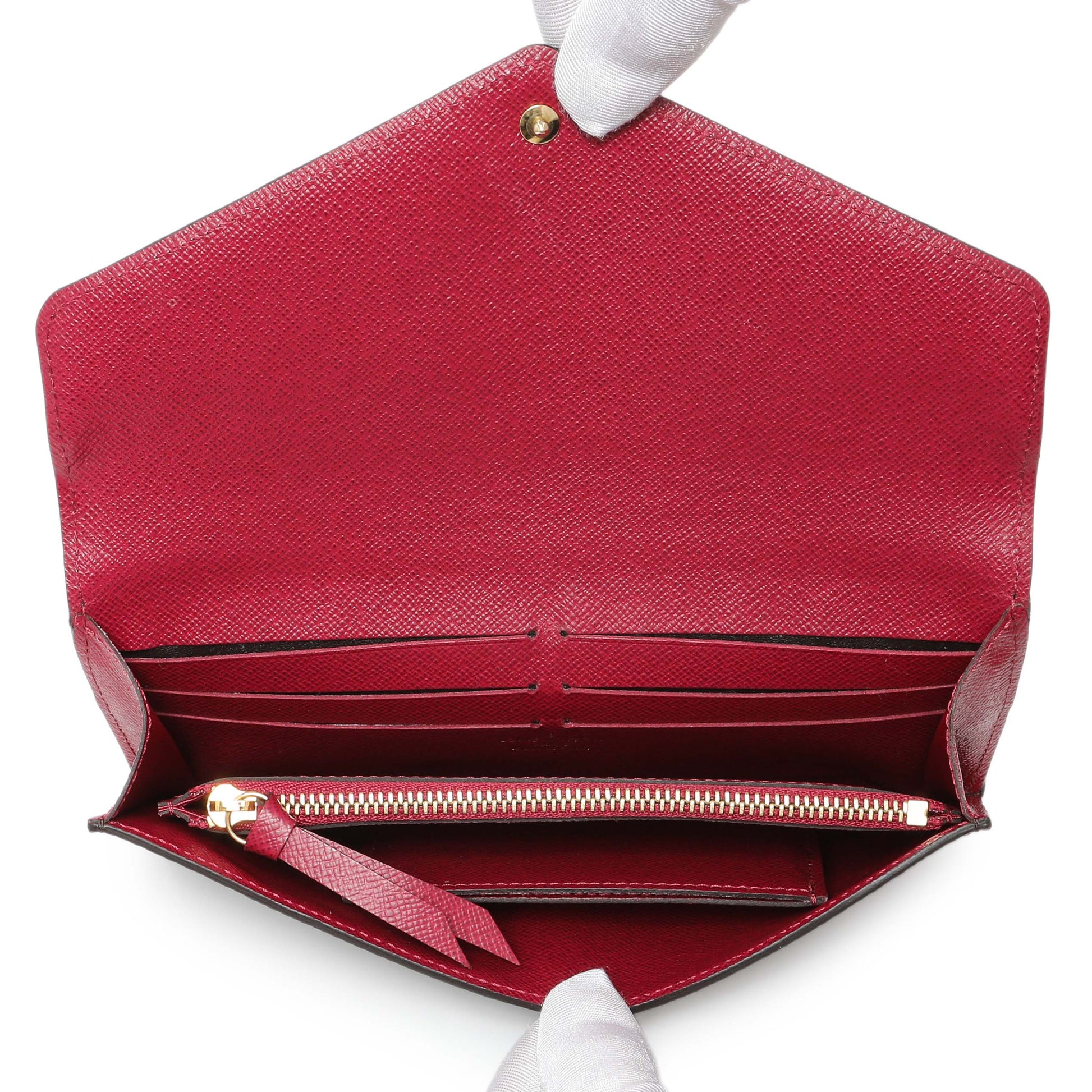 Exclusive Louis Vuitton Monogram Jeanne Wallet — Top View