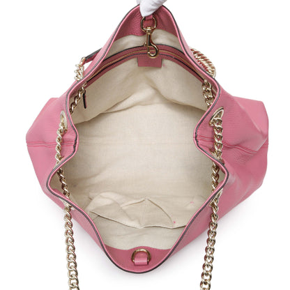 Exclusive Gucci Pink Medium Soho Chain Shoulder Bag — Alternate View 8