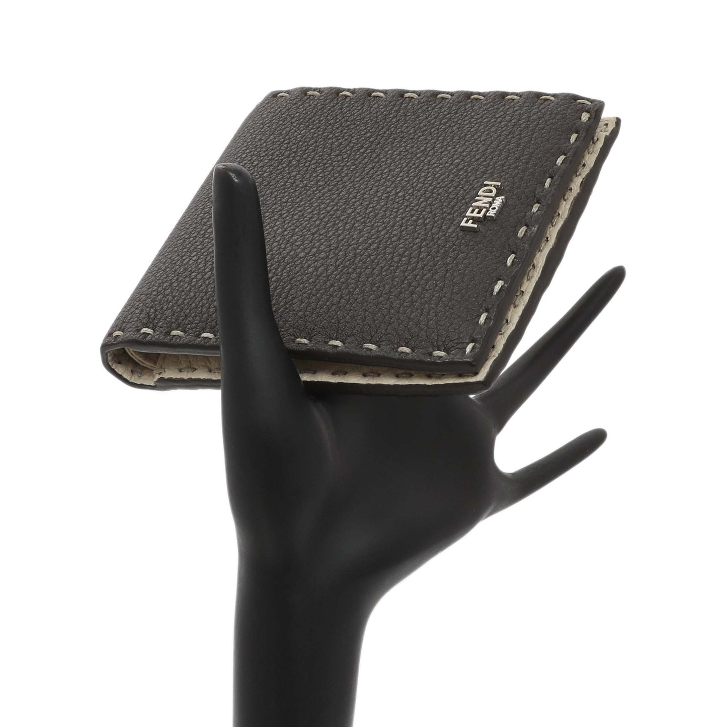 Exclusive Fendi Brown Cuoio Romano Selleria Wallet — Alternate View 8