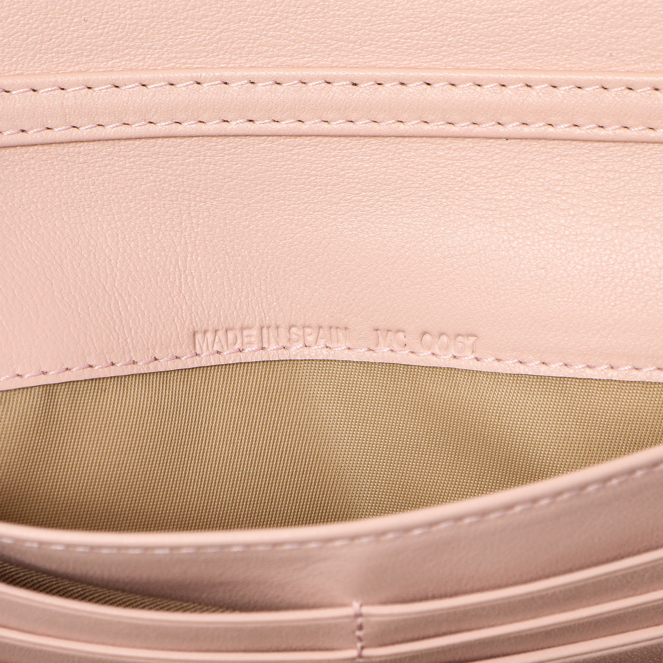 Exclusive Christian Dior Pink Monogram Chain Wallet — Alternate View 11