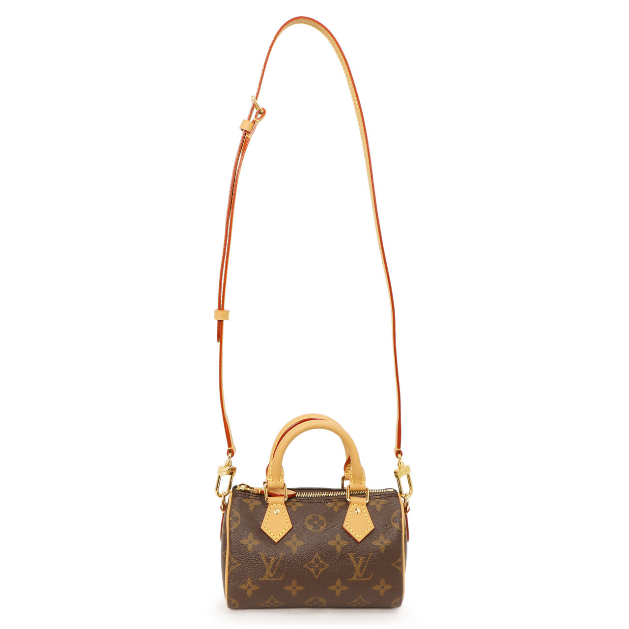 Exclusive Louis  Vuitton Monogram Nano Speedy — Front View