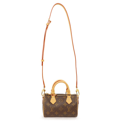 Exclusive Louis  Vuitton Monogram Nano Speedy — Front View