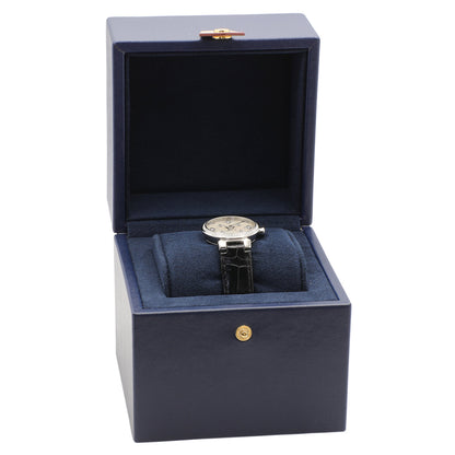 Exclusive Louis Vuitton Stainless Steel Diamond Tambour Slim Quartz QBB117 — Lifestyle View